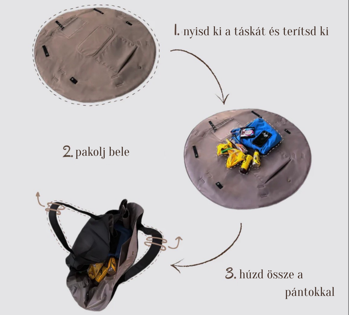 KinyitLak táska
